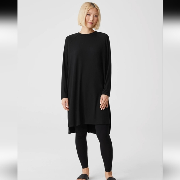 Eileen Fisher Black Petite Top
